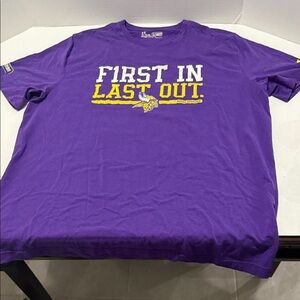 Under Armor Purple Vikings Graphic Men's T-Shirt